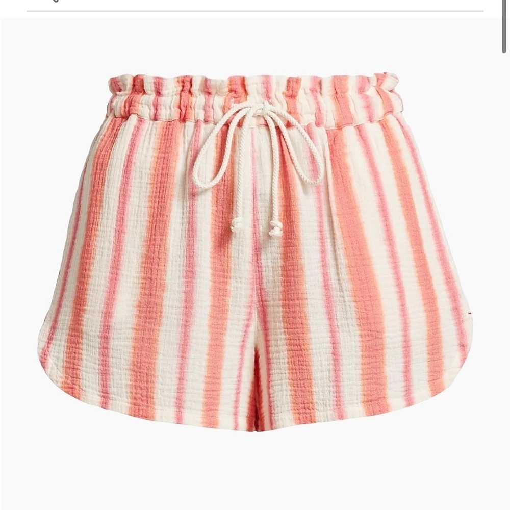 Xirena Decker Geometric Cotton Shorts size S